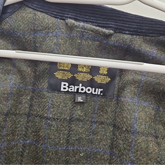 Barbour Men's Beaufort Jacket from the UK Size: XL - Color: Dark Green - Picture 13 of 14